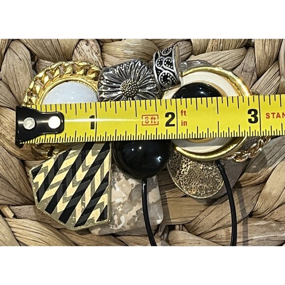 Handmade Brooch Vintage Jewelry Art To Wear Pin Upcycled Victorian Statement - Picture 9 of 10